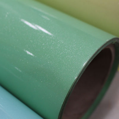 スクラッチ耐性 高光沢 PVC 家具フィルム 1260mm 厚さ 0.1-0.5mm