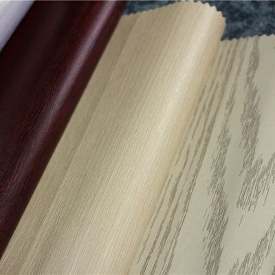 家具 リニューアル 木の穀物フィルム 自己粘着型接触紙ロール 0.08mm-0.15mm
